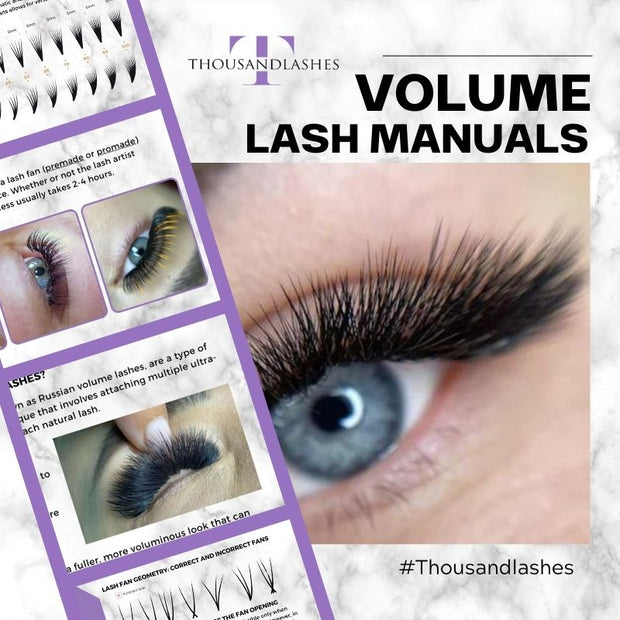 Professional Volume Lash Training Book