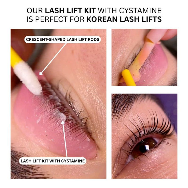 Lash Lift Kit with Cystamine Solution