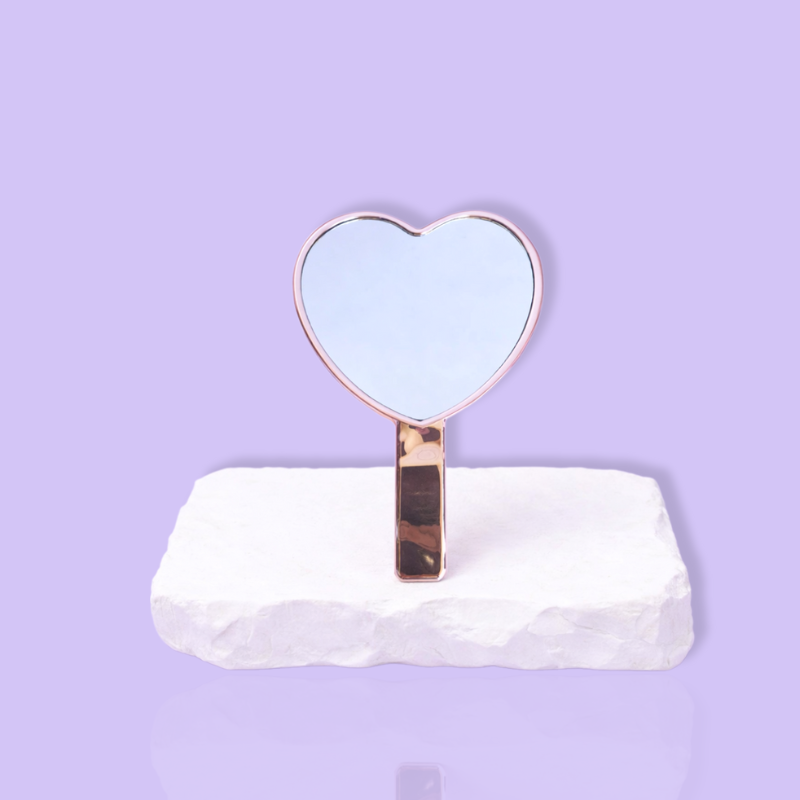 Compact lash mirror