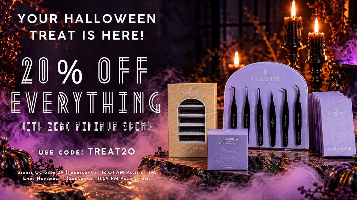 Our Halloween SALE is LIVE NOW! · 20% OFF with code TREAT20