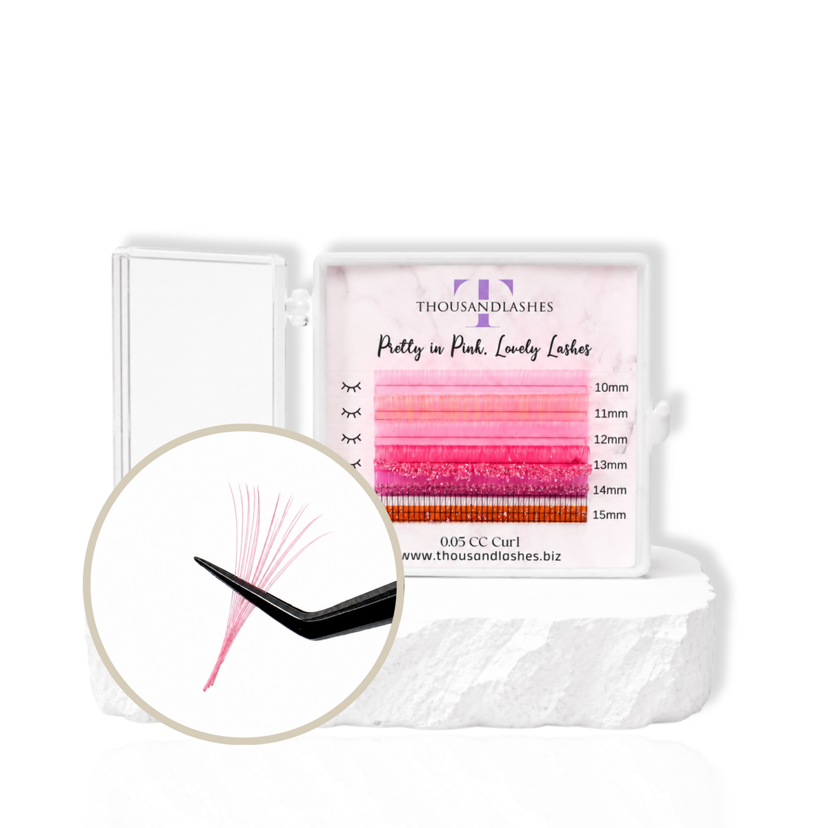 Sample size lashes