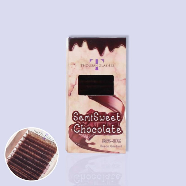 Semi Sweet / Chocolate Collection Lashes / Single Length