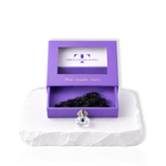 Single-length pro-made lash fans for volume sets