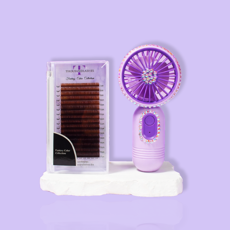 Small Fan for Lash Extensions