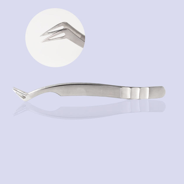 Straight extra slim Azara isolation tweezer Thousandlashes