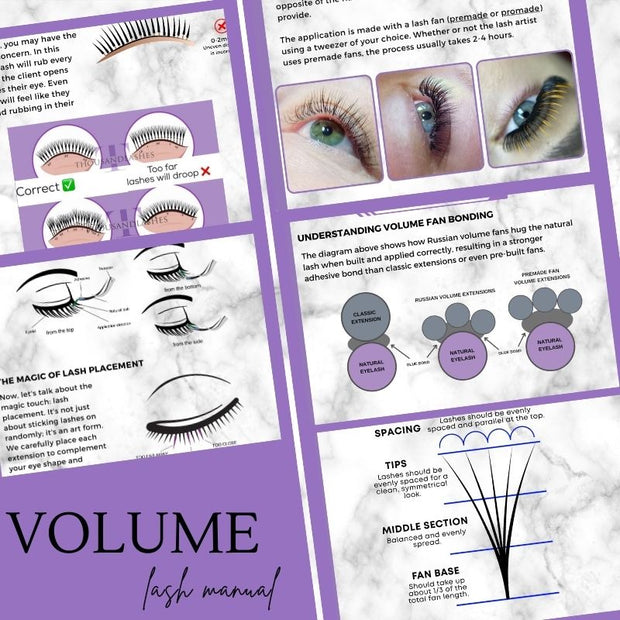 Step-by-Step Volume Lash Guide
