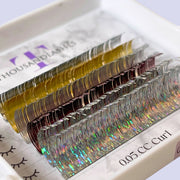 TINSEL LASHES SAMPLE SIZE 0.05 MIXED LENGTH (10-15MM)