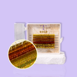 TINSEL LASHES SAMPLE SIZE 0.05 MIXED LENGTH (10-15MM)