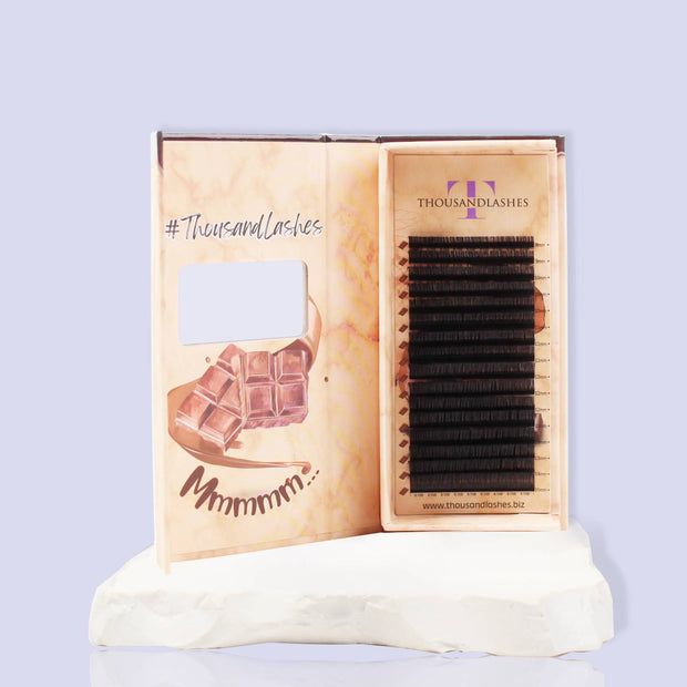 0.15 CLASSIC LASHES CHOCOLATE COLLECTION MIXED LENGTH 8-15MM