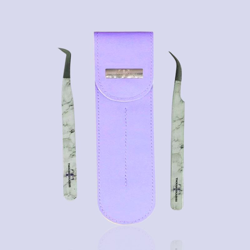 TWEEZERS DUO: (SHORT BOOT AND DOLPHIN TWEEZERS)