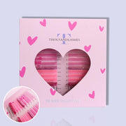 Valentine Color Lashes Mixed Length (10-16mm)