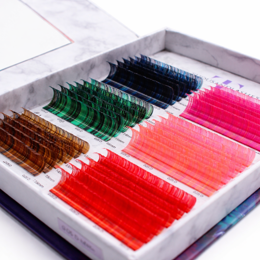 Vibrant Galaxy Lashes