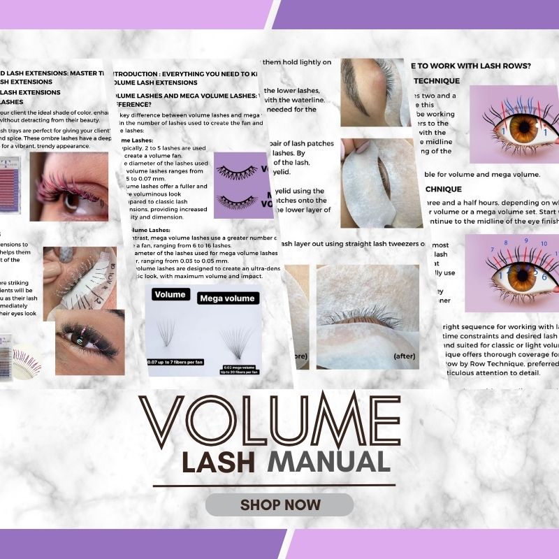 Volume Lash Extension Training Guide