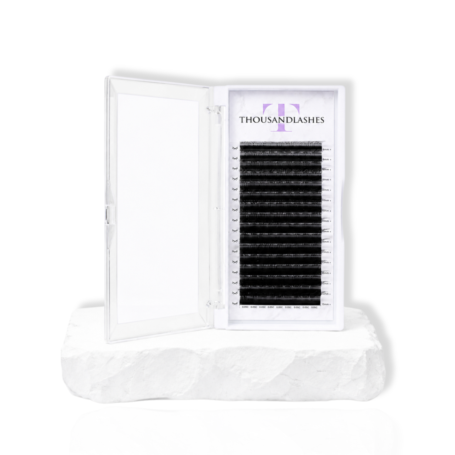 W lash extensions mixed length