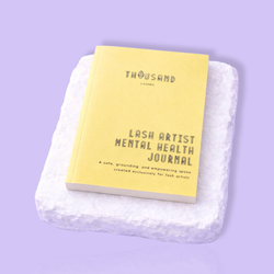 Wellness journal for lash techs