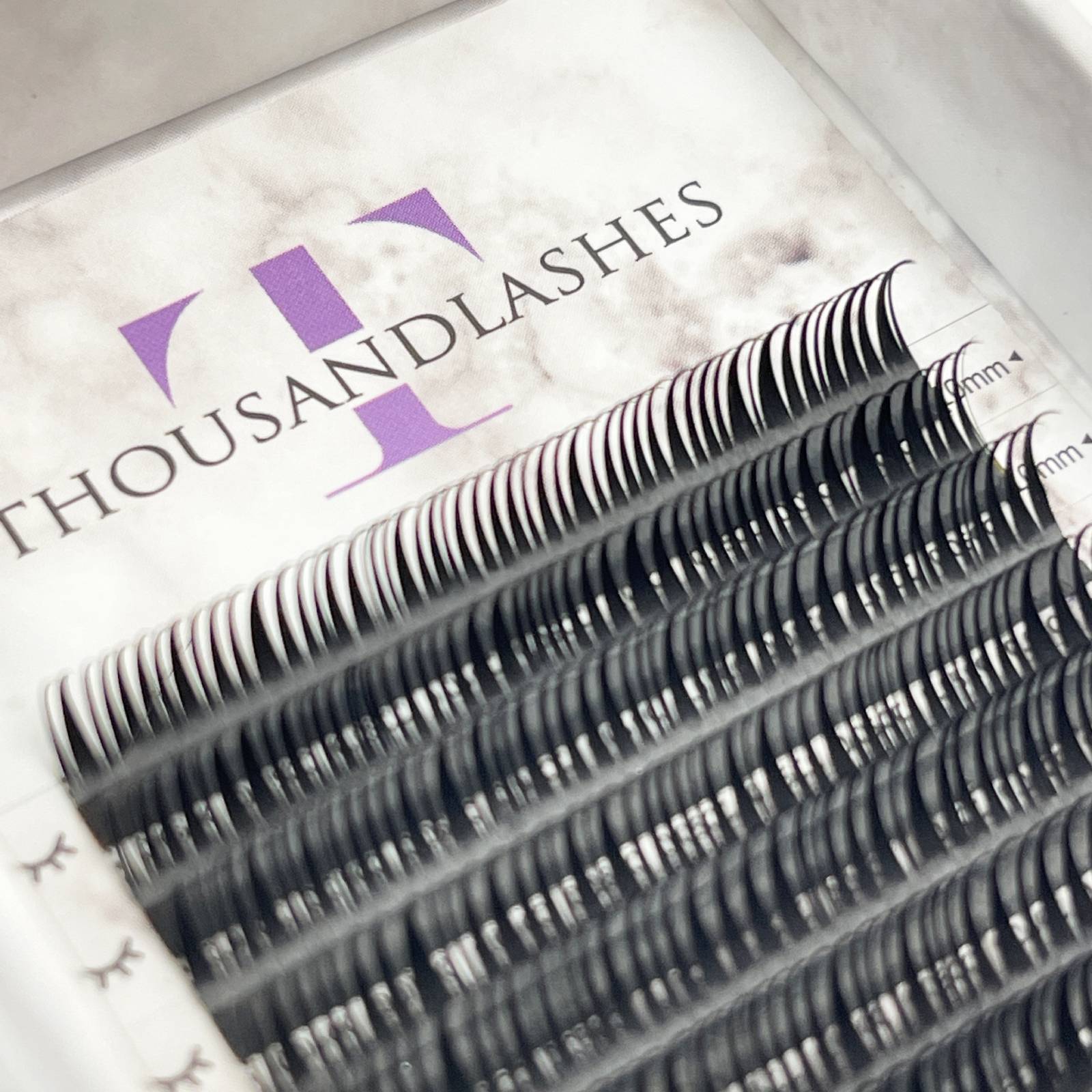 mixed length volume lashes
