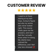 anime eyelash extension course
