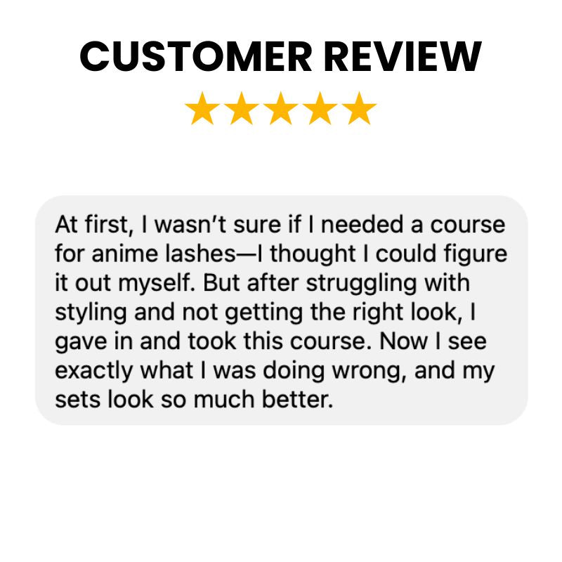 anime lash mapping tutorial