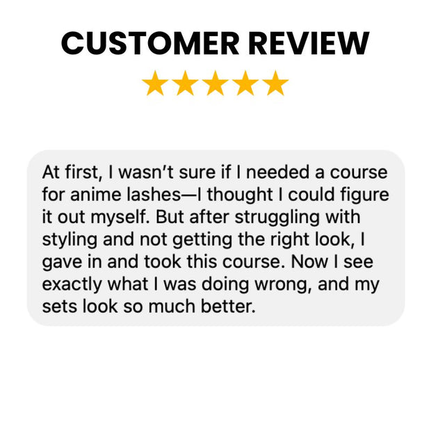 anime lash mapping tutorial