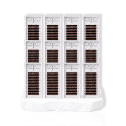 12 TRAYS | CASHMERE BROWN COLLECTION VOLUME LASHES