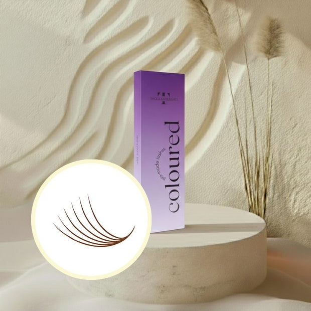 6D COLOR PROMADE LASH FANS 0.07 MIXED LENGTH 10-14MM