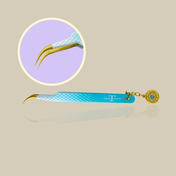 curved isolation tweezer