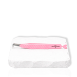diamond grip oblong lash tweezer