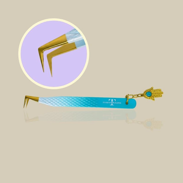 evil eye lash tweezer