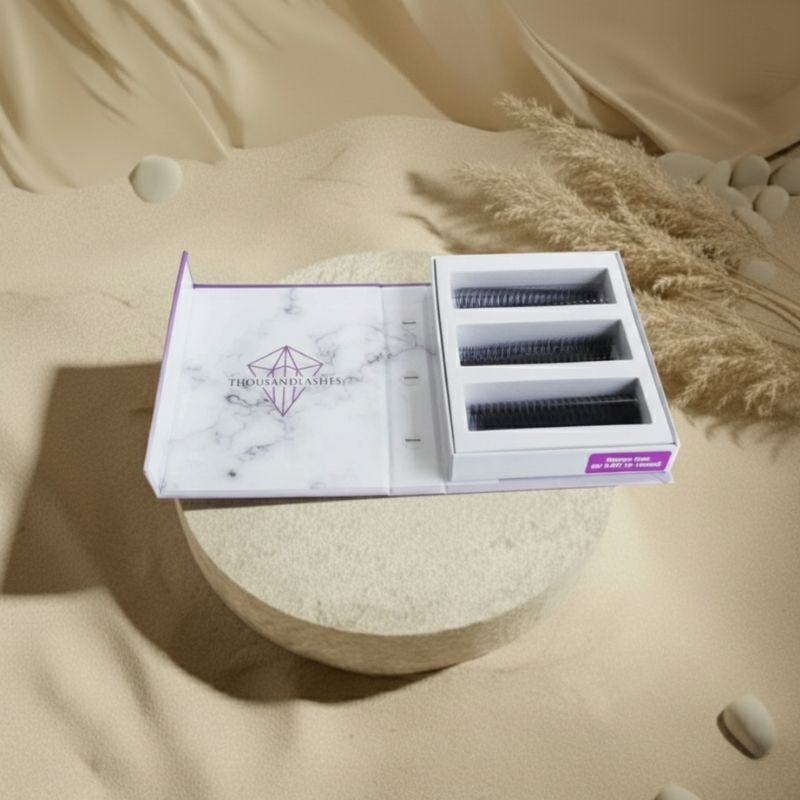 organized lash trays narrow base