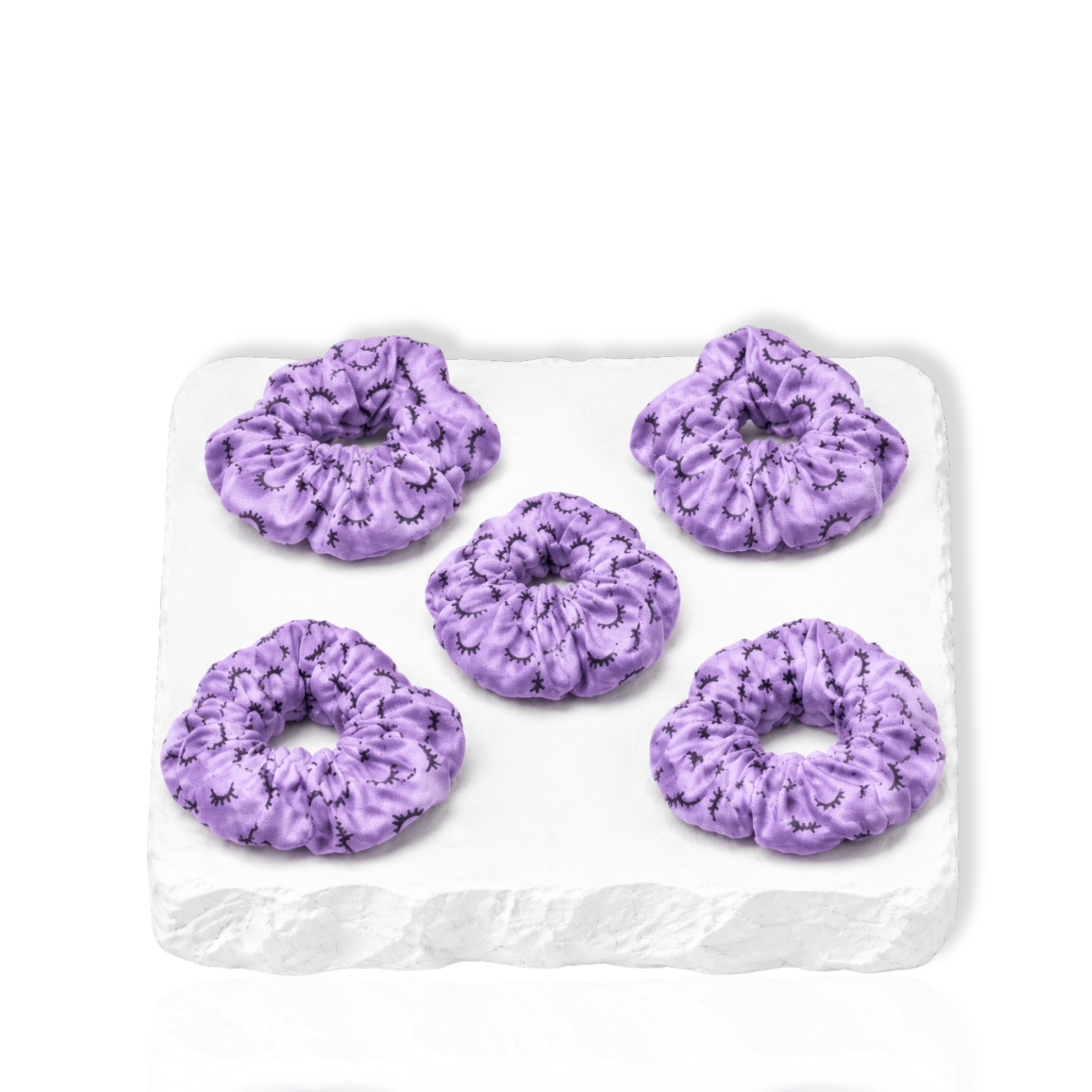 eyelash scrunchies