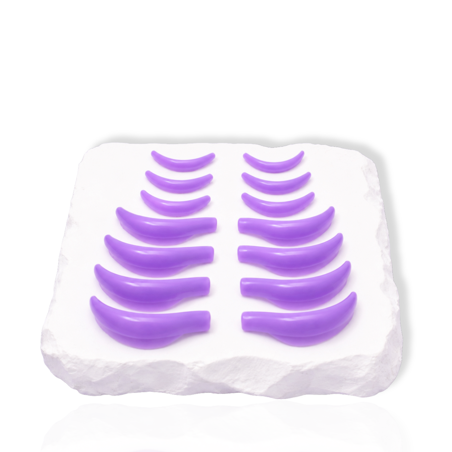 fit all silicone lash rods