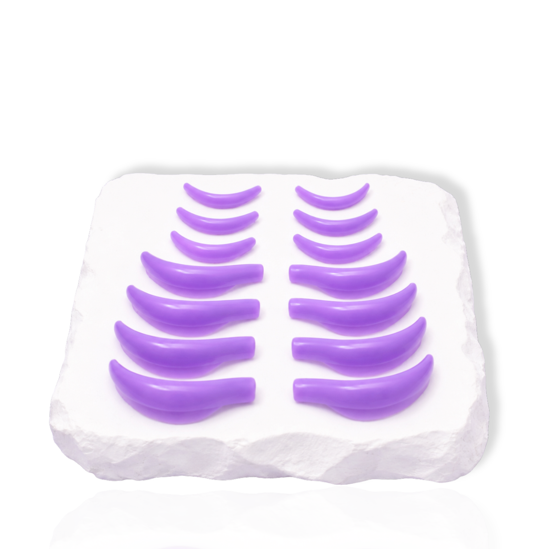 fit all silicone lash rods