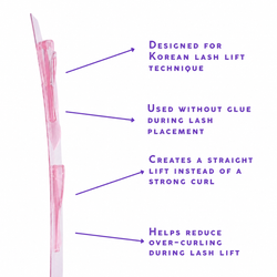 flat lash lift shields