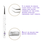 lash extension isolation tweezers