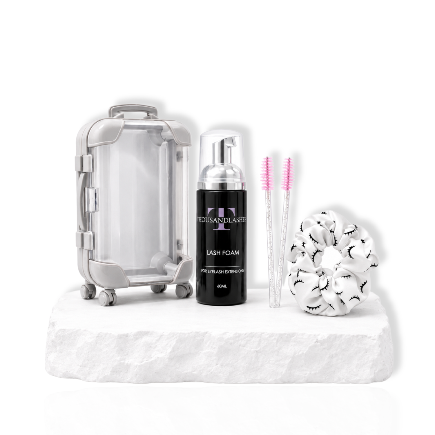 lash foam and brush kit