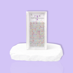 lash tray label decal