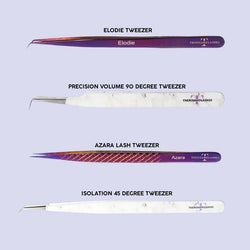 lash tweezer set for extensions
