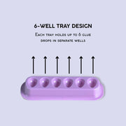 lash glue trays 50 pcs