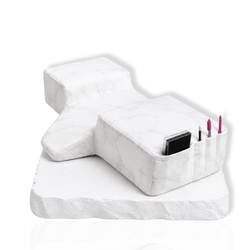 marble lash pillow