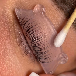 pink glueless flat rods