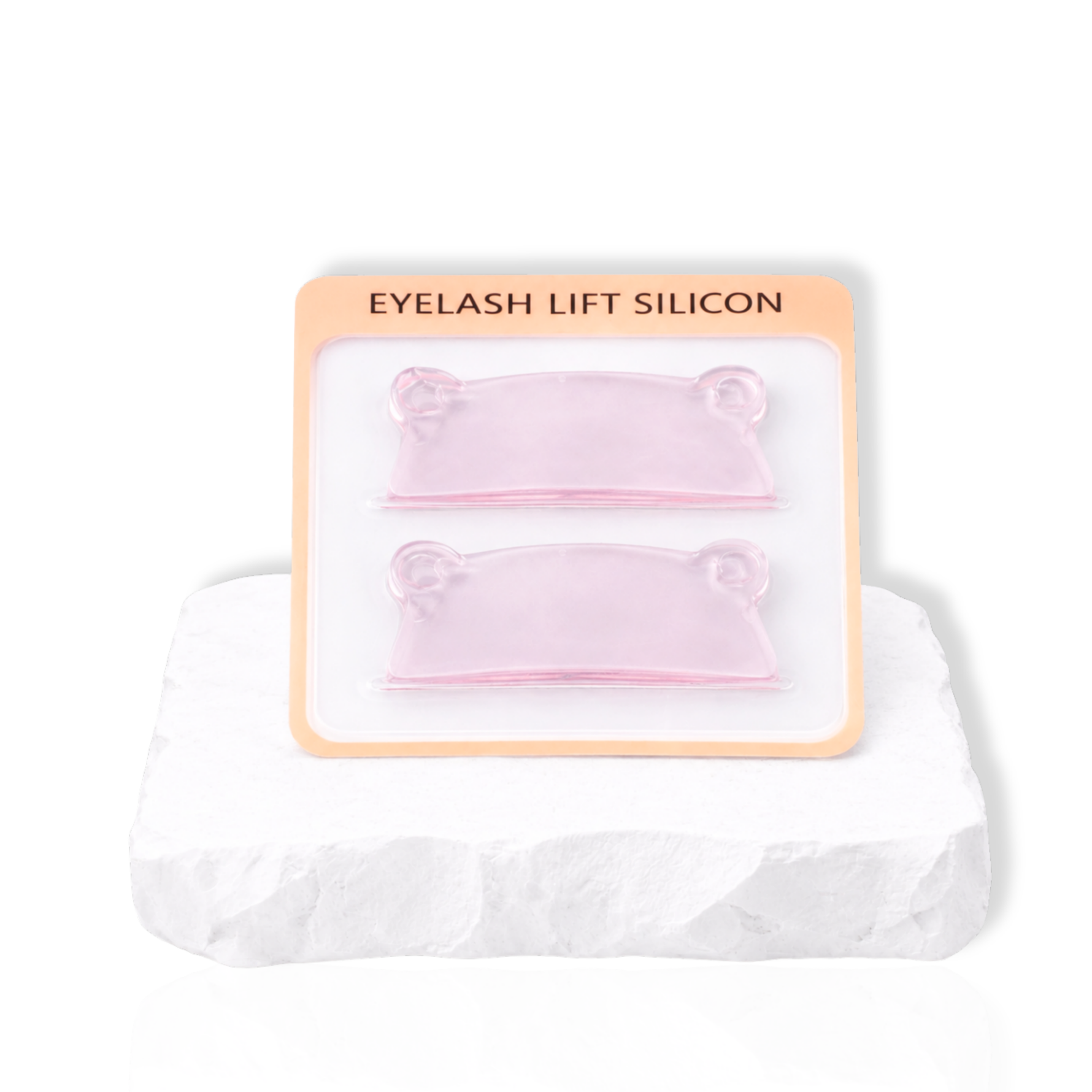 pink glueless flat rods