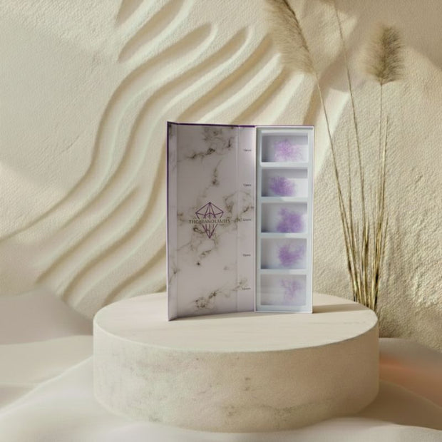 6D COLOR PROMADE LASH FANS 0.07 MIXED LENGTH 10-14MM