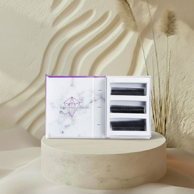 professional promade narrow lash trays