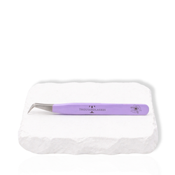 purple lash tweezers spring collection