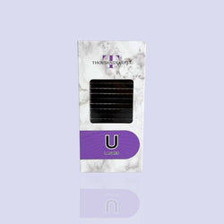 0.05 DOUBLE U 2D SHAPE CASHMERE NOIR COLLECTION LASHES MIXED LENGTH 8-15MM