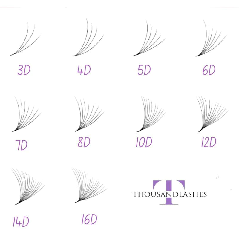 Best Promade lash fans