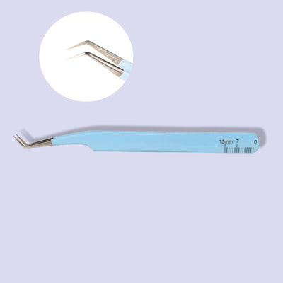 Blue Lash Tweezer