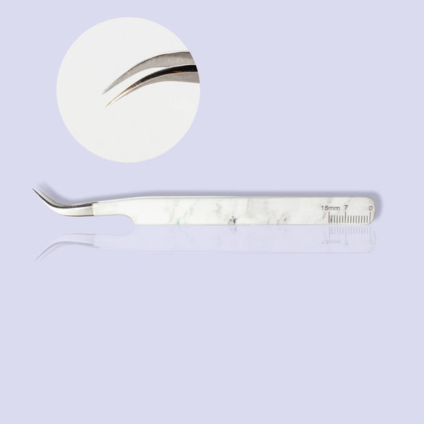 DOLPHIN-SHAPED CURVED TWEEZER