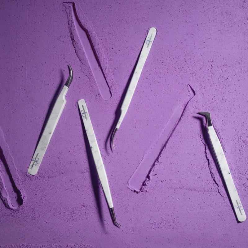 Eyelash Extension Tweezer Set