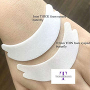 Eyelash extension tape for sensitive eyes